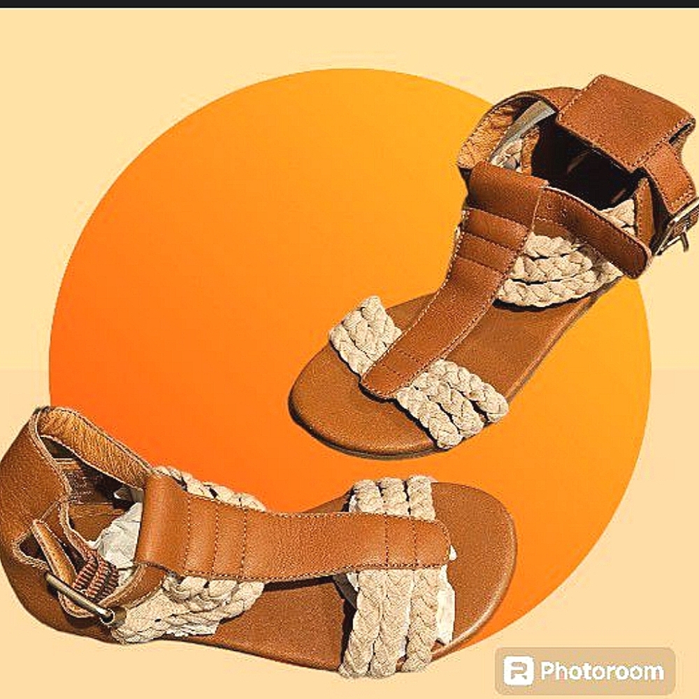 NEW Ralph Lauren Girls (Children's) Sandals Sz 13